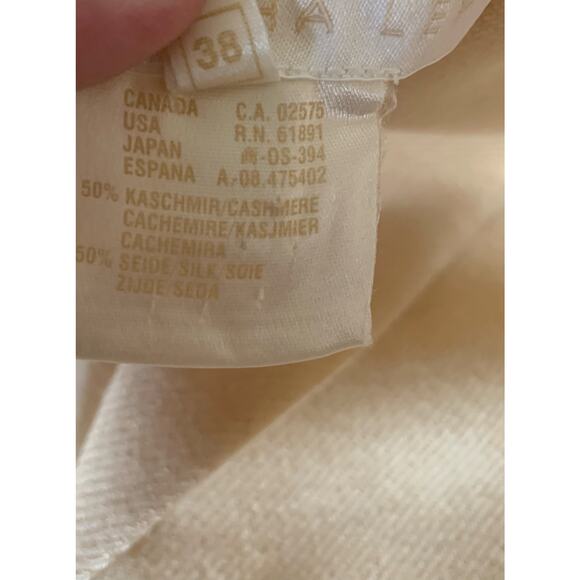 Escada Margaretha Ley Blazer size 38 Cream gold button - Picture 11 of 12